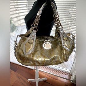 Versace Medallion Authentic Large Tote